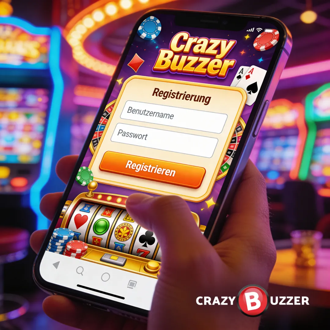 CrazyBuzzer Casino Login